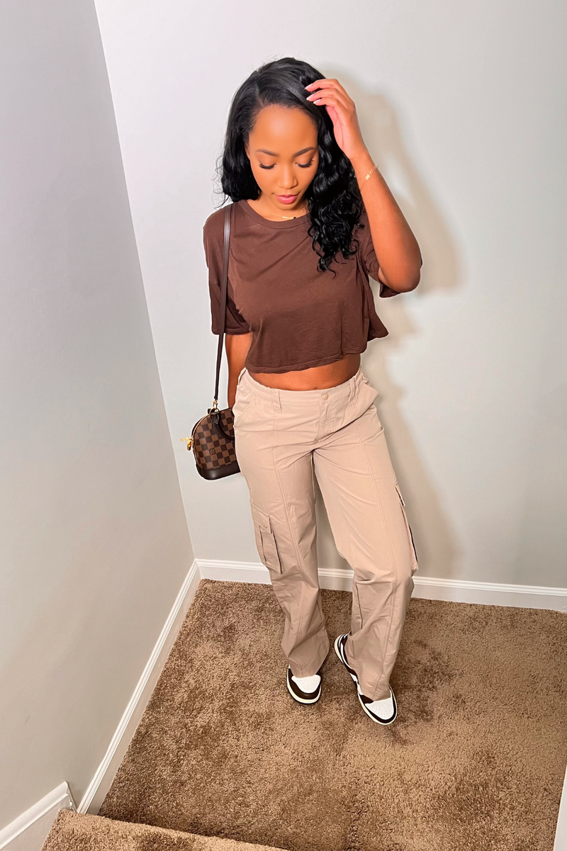 Khaki Queen Cargo Pants