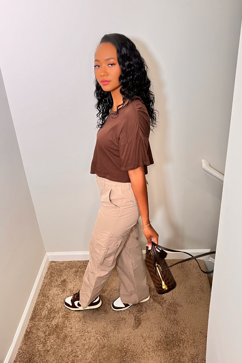 Khaki Queen Cargo Pants